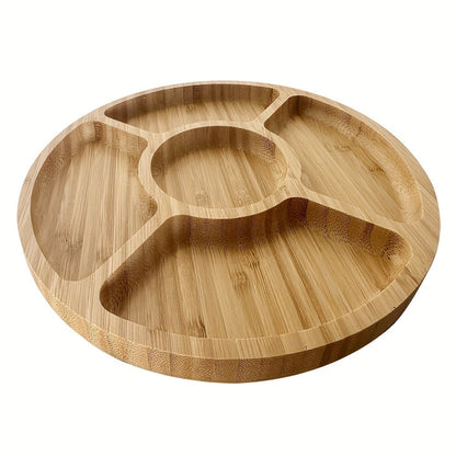 Eco Friendly Bamboo Snack Serving Tray