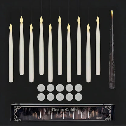 Warm Glow Floating LED Candle Light Set