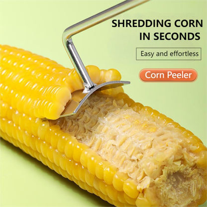 Easy Grip Stainless Steel Corn Stripper Tool