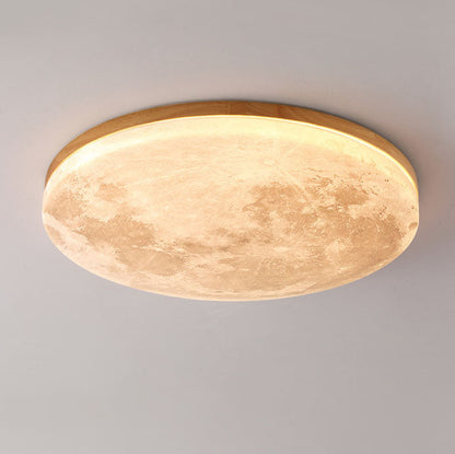 Simple Round White LED Ceiling Light Fixtures
