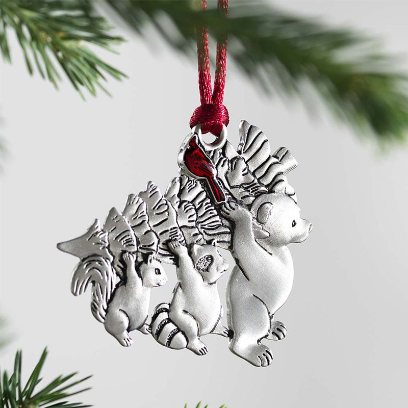 Metallic Christmas Tree Ornament