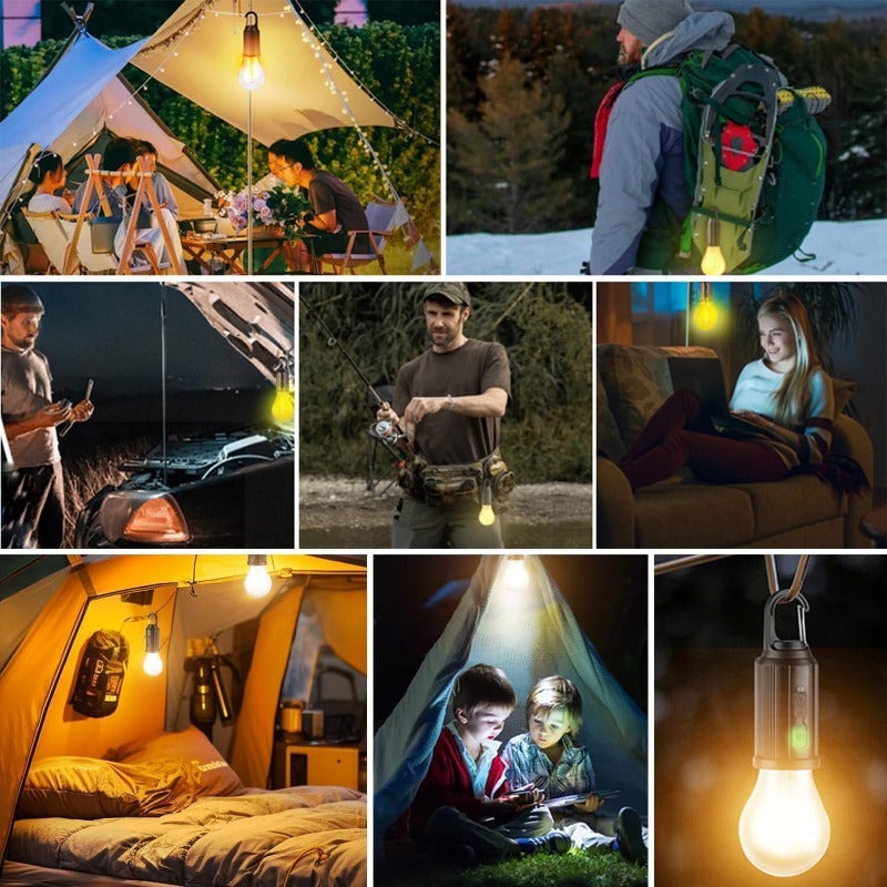 Portable Outdoor Solar LED Camp Lantern