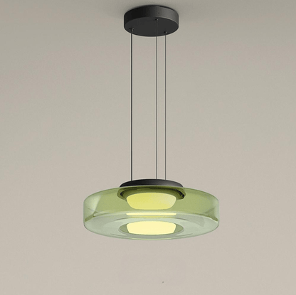 Stylish Glass Pendant Light in Retro Design