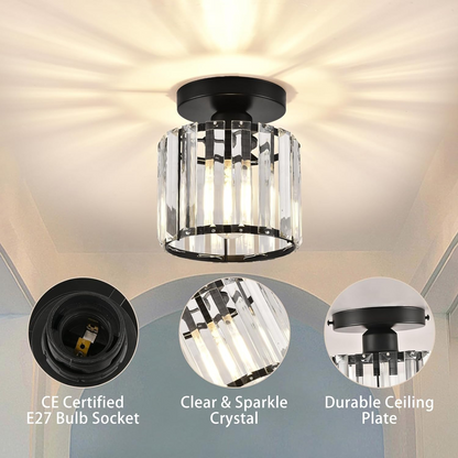 Luxurious Glass Pendant Ceiling Lamp for Home