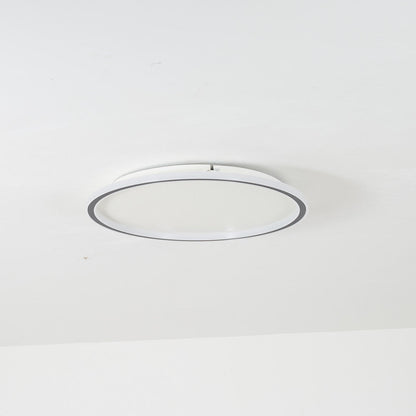 Stylish Round LED Ceiling Light with Dimmable Brightness