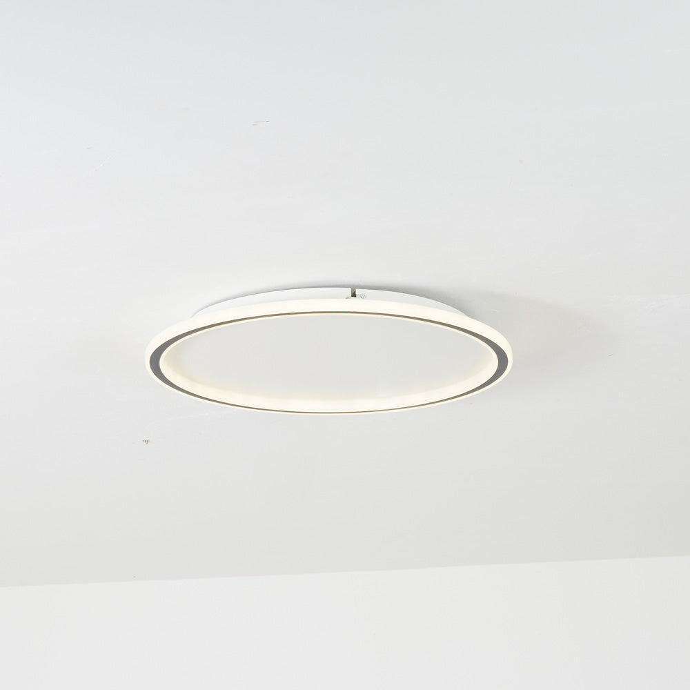 Stylish Round LED Ceiling Light with Dimmable Brightness