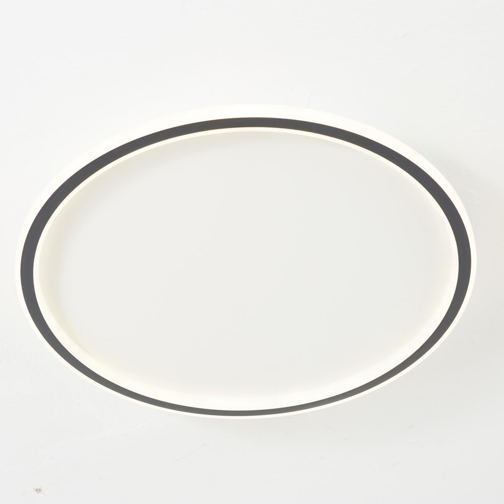 Stylish Round LED Ceiling Light with Dimmable Brightness