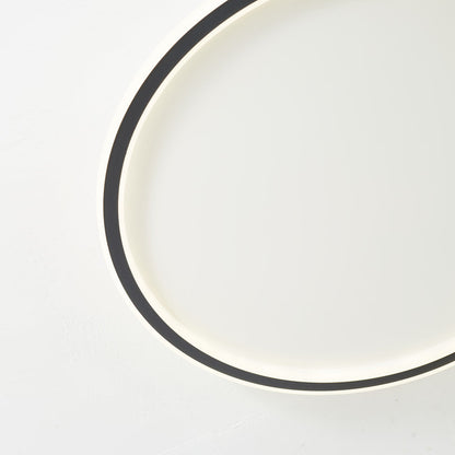 Stylish Round LED Ceiling Light with Dimmable Brightness