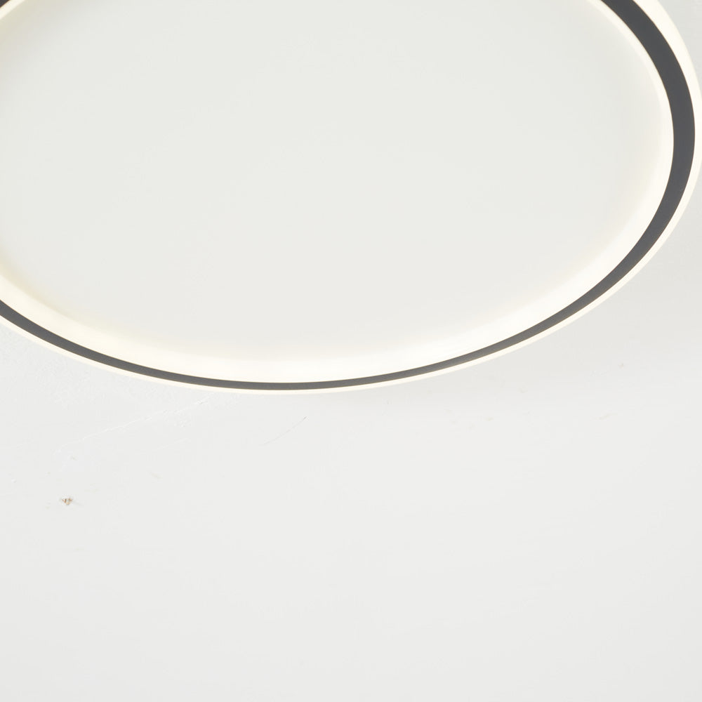 Stylish Round LED Ceiling Light with Dimmable Brightness