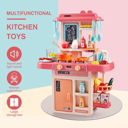 Kids Play Kitchen Sink Water Playset