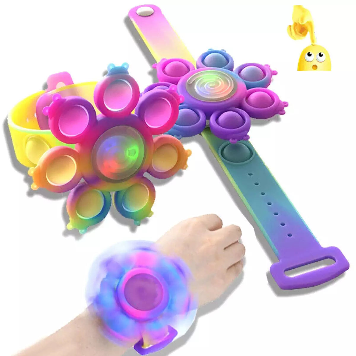Satisfying Pop Fidget Anxiety Bracelet - Fesara