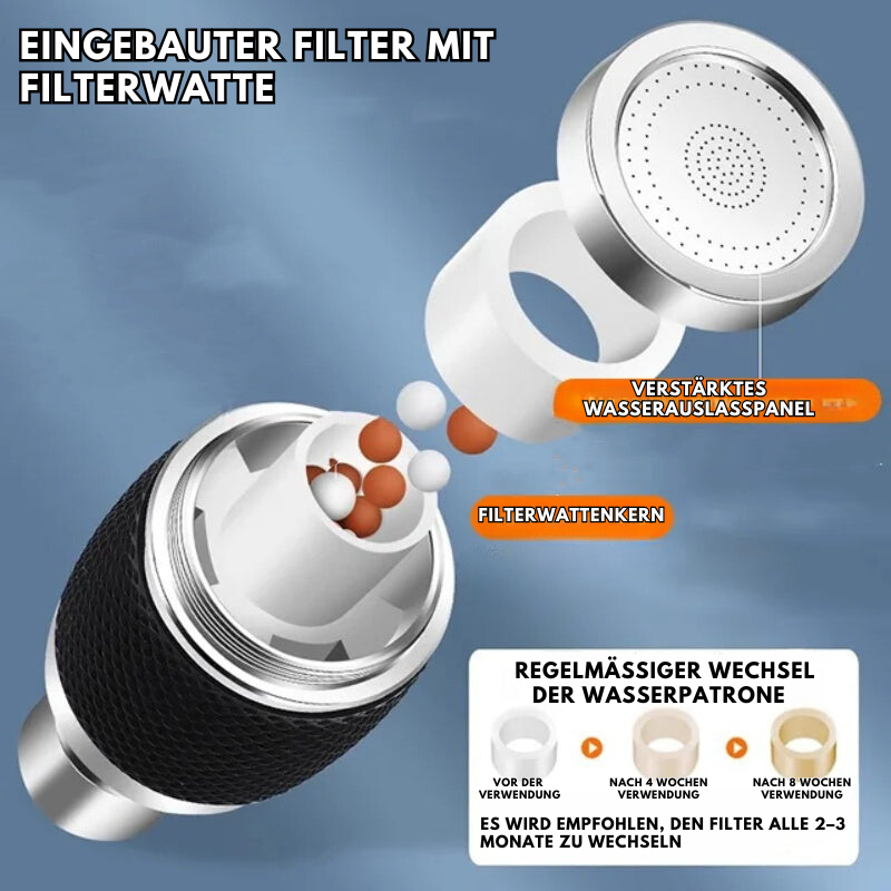 Easy Use Water Saving Shower Head