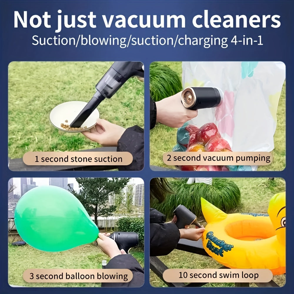 Portable 8-in-1 Car Vacuum Cleaner Kit