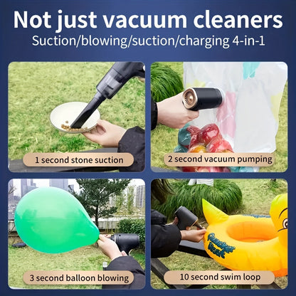 Portable 8-in-1 Car Vacuum Cleaner Kit