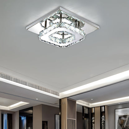 Luxury Crystal LED Ceiling Light Fixture