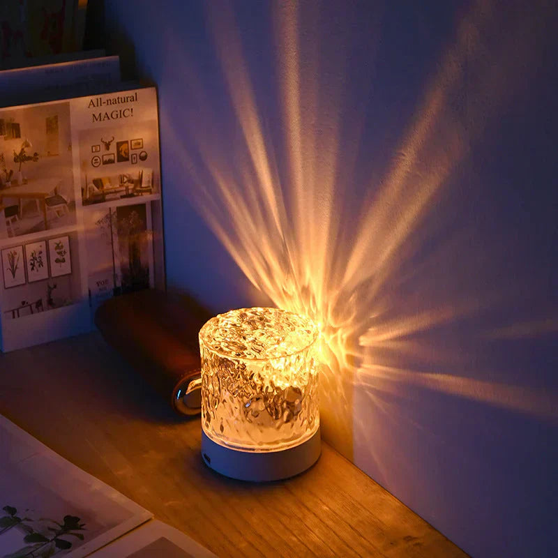 Compact LED Mood Lamp with Remote - Fesara
