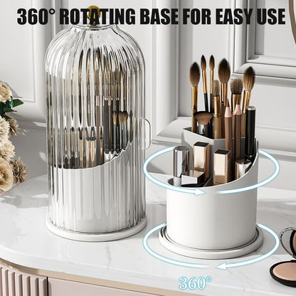 Spinning Toothbrush Holder Storage