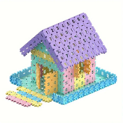 Educational Wooden Math Building Blocks