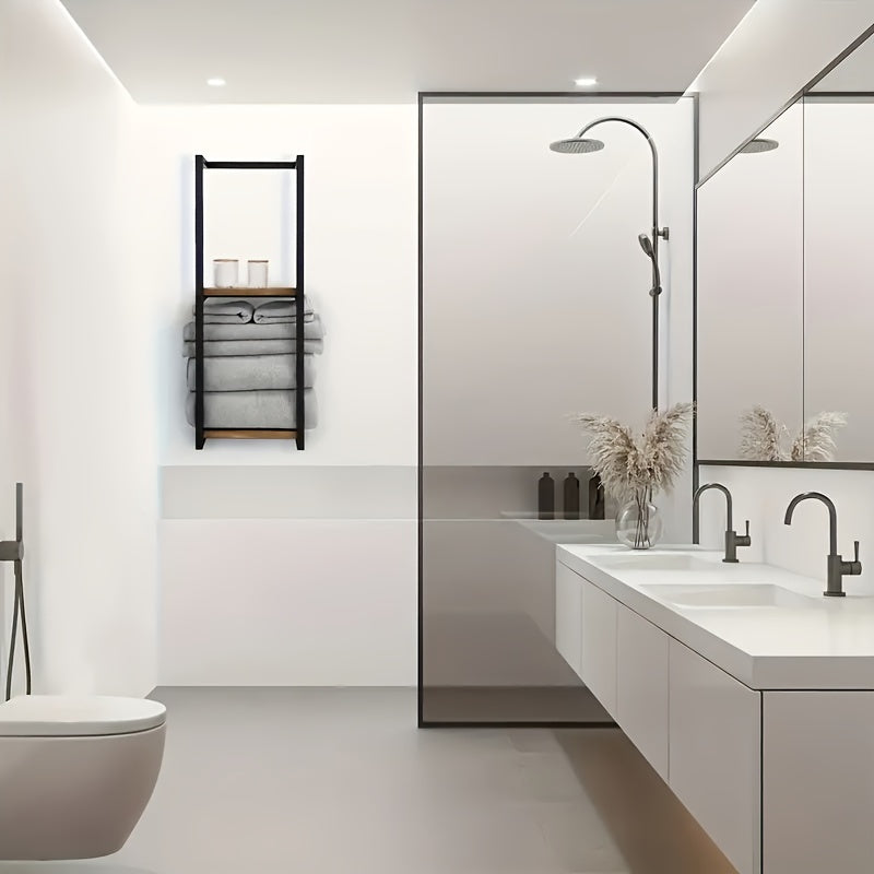 Stylish Wall Mounted Towel Holder