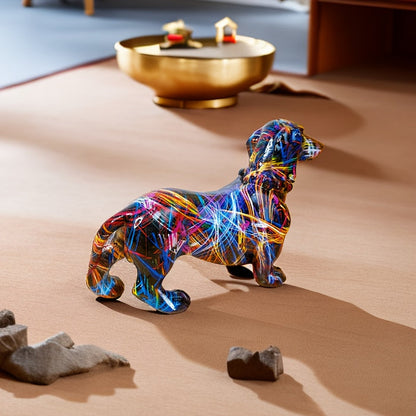 Fun Dachshund Figurine Home Decor