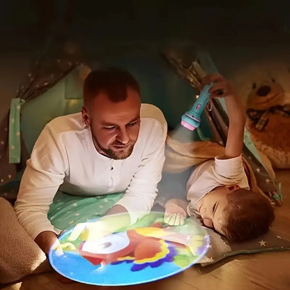 Bedtime Flashlight Story Projector