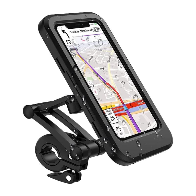 Waterproof Bicycle Phone Holder with Power Bank - Fesara