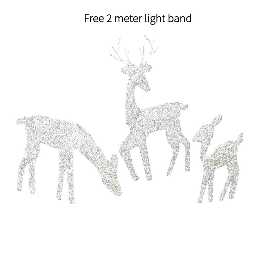 Bright LED Reindeer Yard Decoration - Fesara