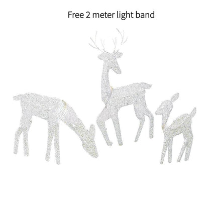 Bright LED Reindeer Yard Decoration - Fesara