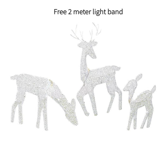 Bright LED Reindeer Yard Decoration - Fesara