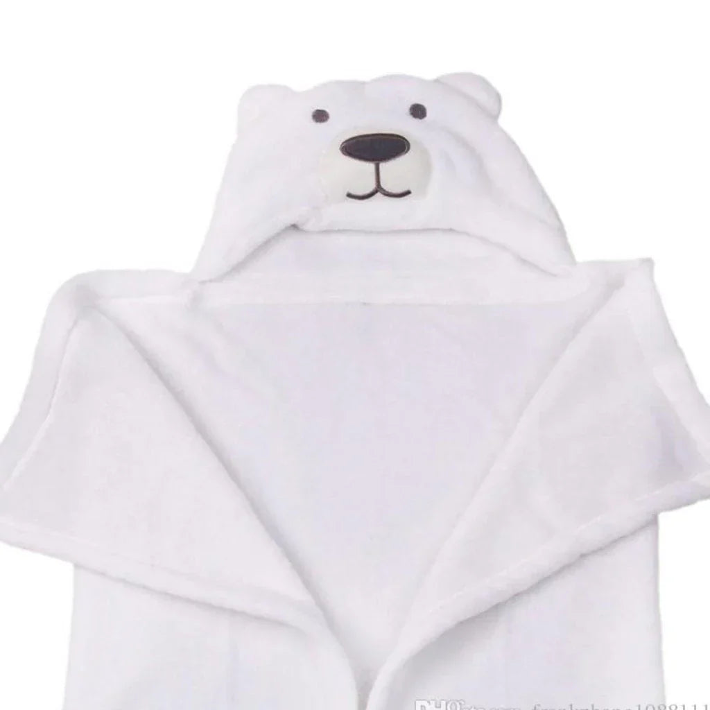 Plush Baby Hooded Bath Towel – Gentle and Absorbent
