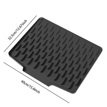 Easy Clean Kitchen Drain Mat