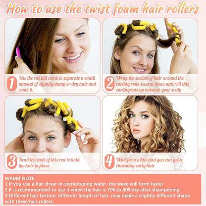 Easy Curl Hair Roller Set