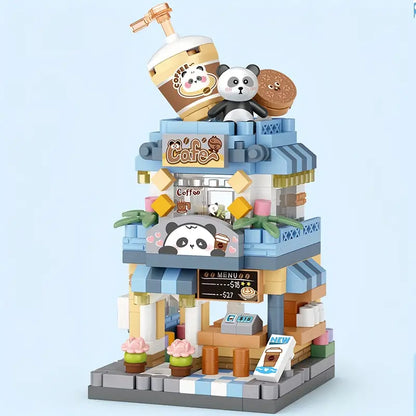 Mini City Building Blocks Set