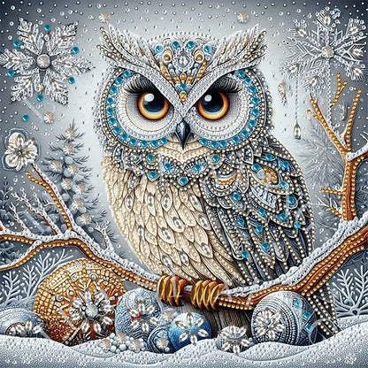 Whimsical Owl Figurine - Magic Decor - Fesara