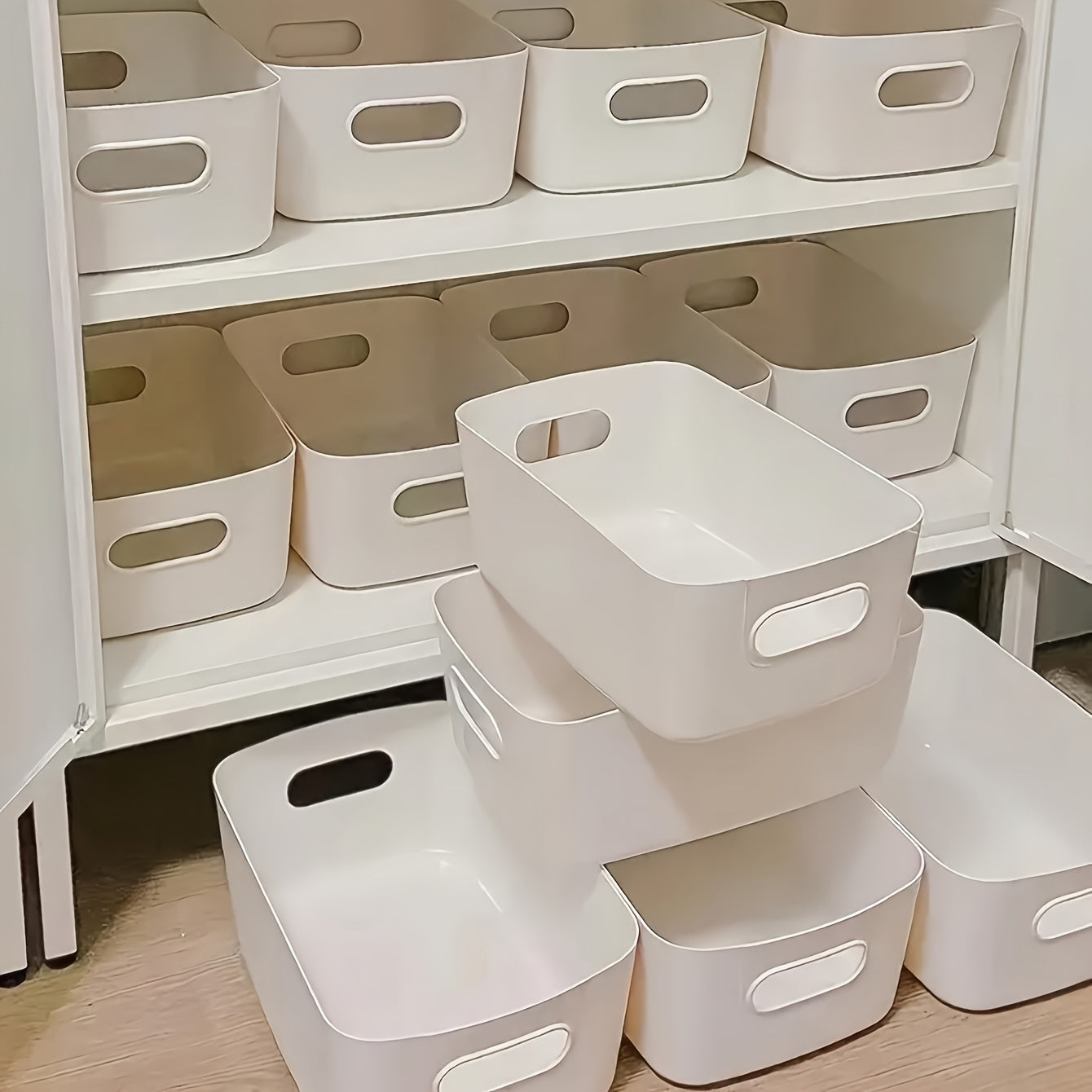 Practical Wall Storage Cubes for Beauty and Food
