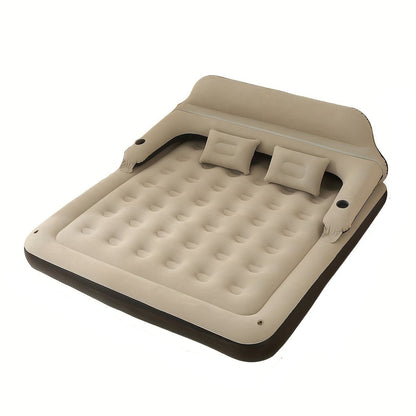 Premium Air Mattress with Back Support for Comfort