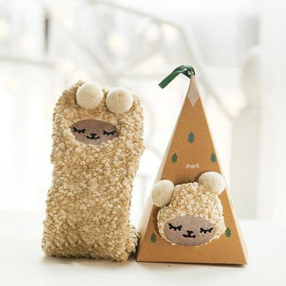 Cozy Christmas Socks Gift Set Soft Plush Design