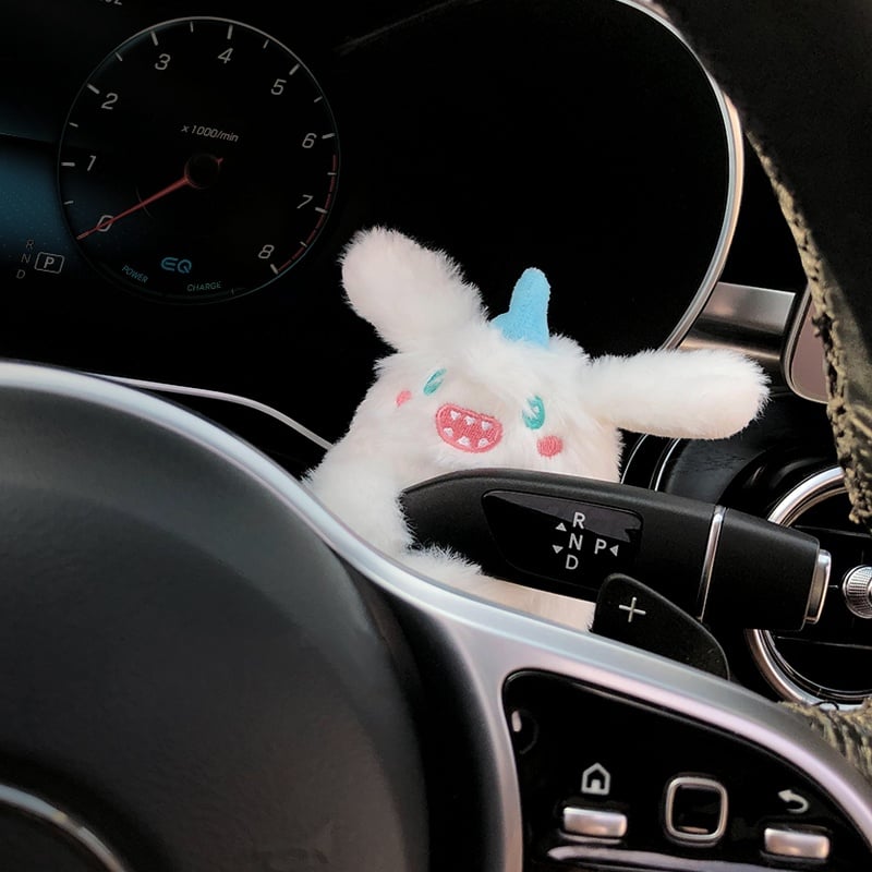 Cute Car Dog Figurine Decoration