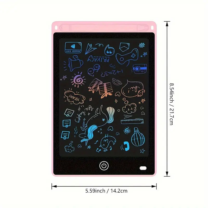 Fun Kids Drawing Pad with Color Display