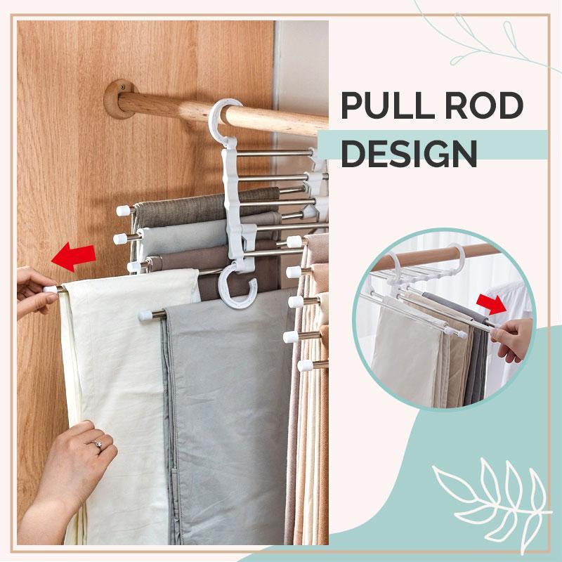 Organized Closet Storage Pants Hangers