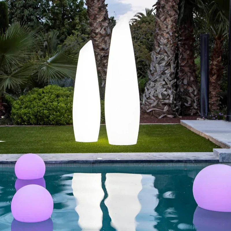 Colorful Outdoor Solar LED Globe Light
