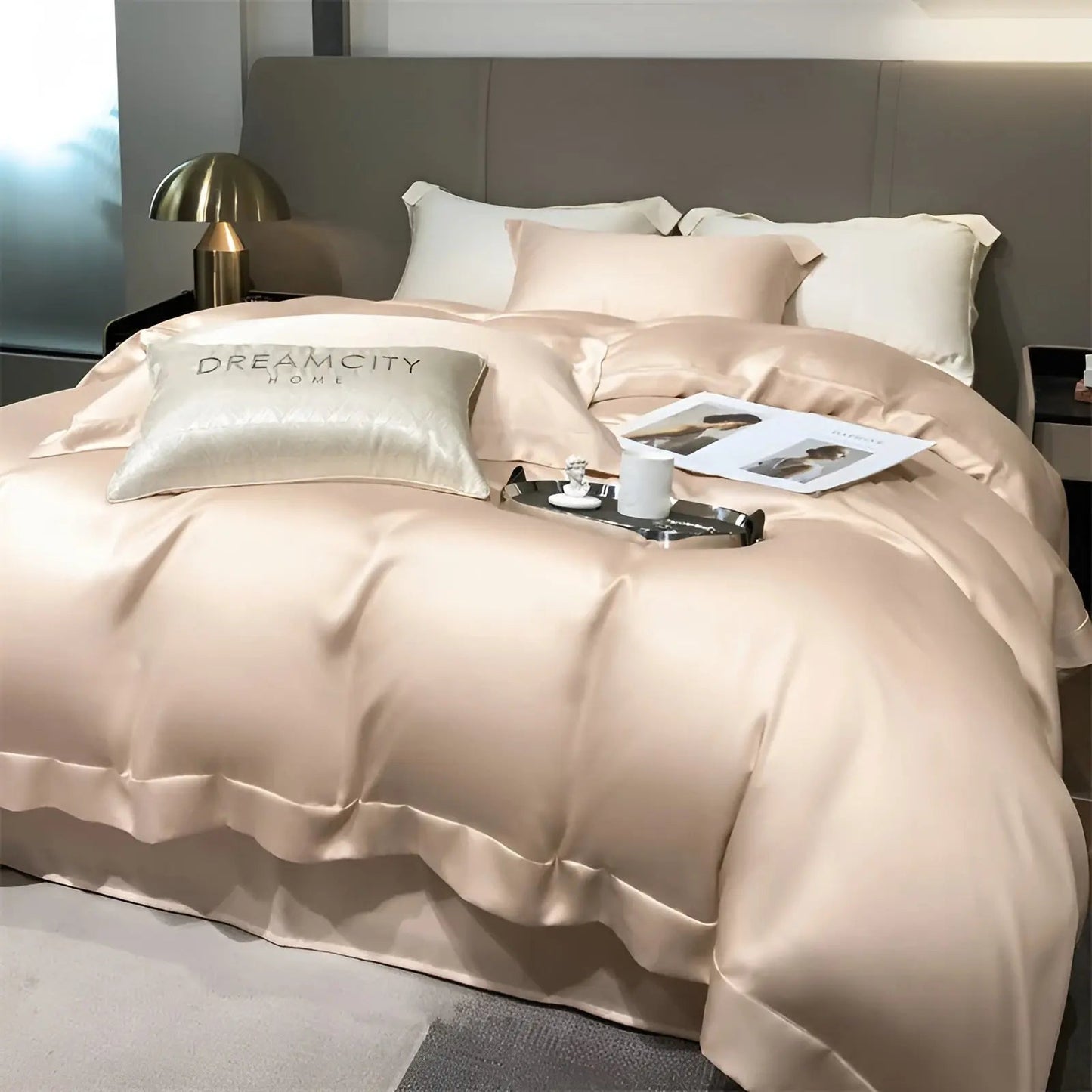 Soft Bamboo Bedding Set for Comfortable Sleep