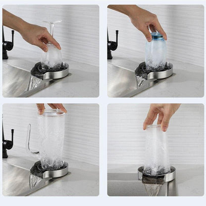Easy Clean Brush for Glasses and Mugs