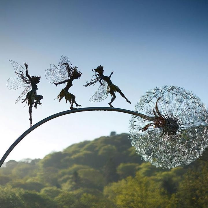 Genuine Official Outdoor Metal Garden Decor