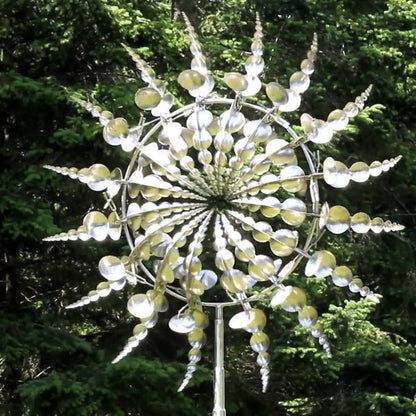 Decorative Metal Garden Windmill - Fesara
