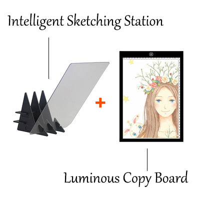Smart Digital Drawing Pad with Mobile App Control