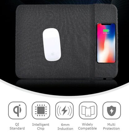 Fast Wireless Gaming Mousepad with Non-Slip Base - Fesara
