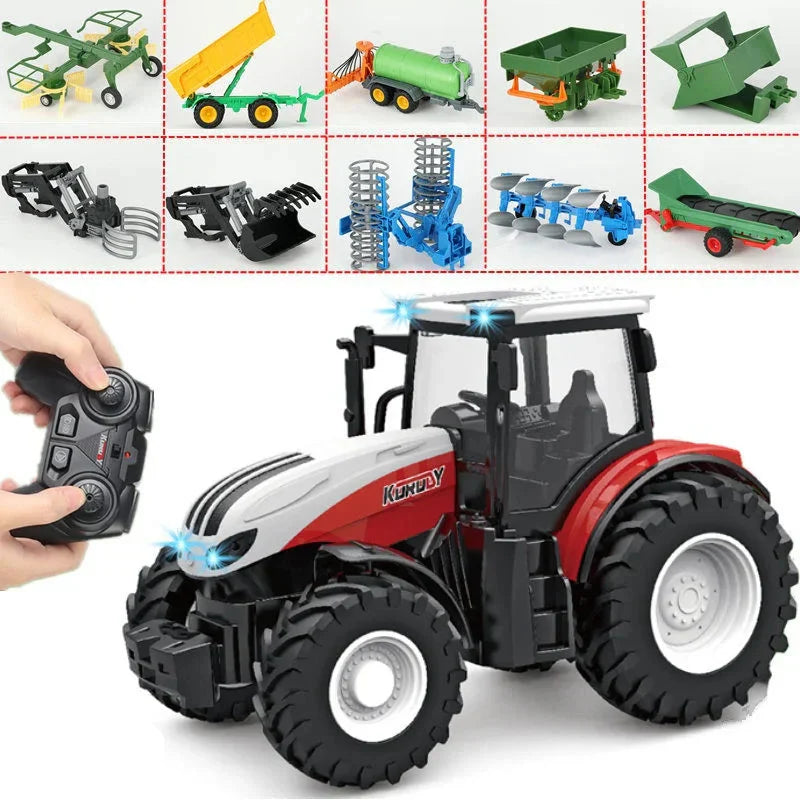 Rugged Farm Remote Control Tractor