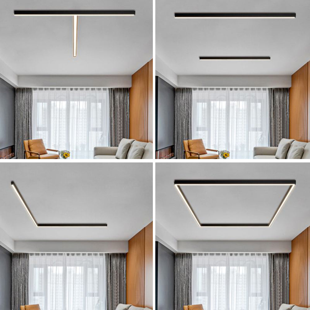 Slim LED Ceiling Lamp Contemporary Home Light Fixtures