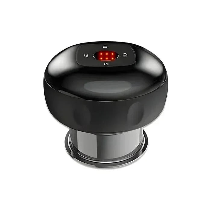 Compact Electric Massage Cup with Warm Heat Therapy - Fesara